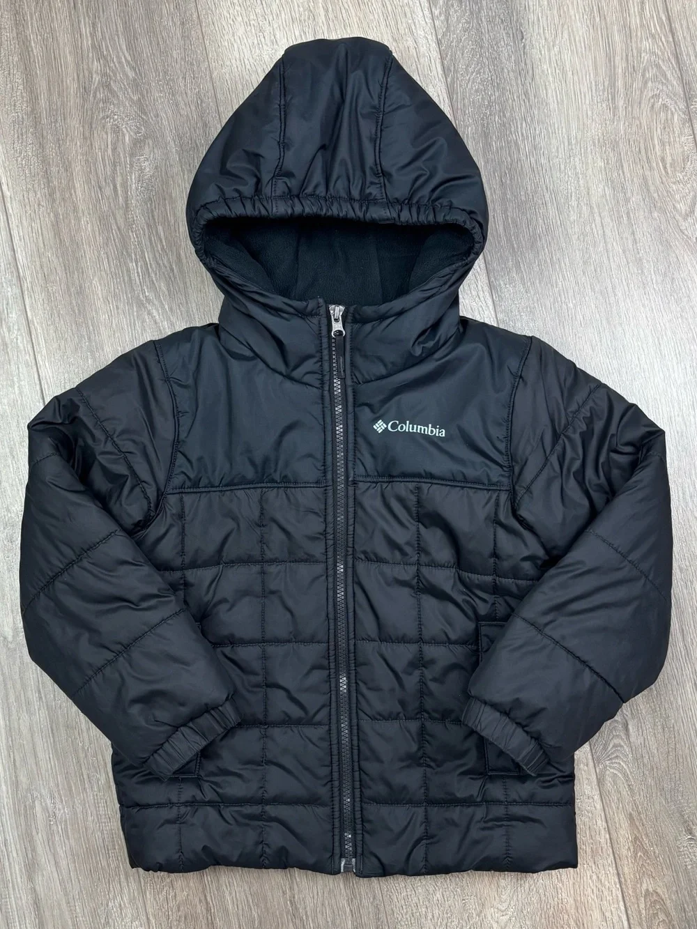 Columbia Puffer Fleece Lined Coat Small 6/7